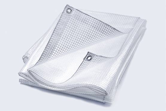 Plachta 4x5m 150g/m2 průhledná