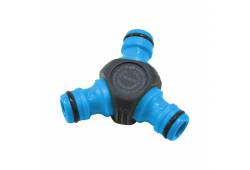 Spojka plastová mezikus pro 3 rychlospojky | 1/2"