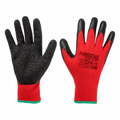 Rukavice pracovní 8",latexový povlak, 3121X, NEO tools