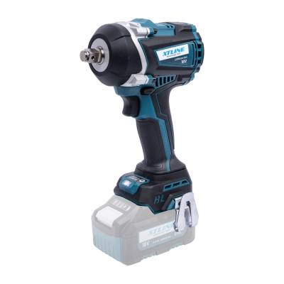 Aku rázový utahovák na 1/2" hlavice bezuhlíkový 18 V, 850 Nm XT102834