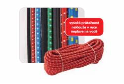 Gumolano PPV 8mm barevné  1m