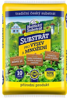 Substrát hoštický pro výsev a množení 10L