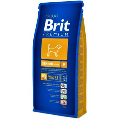 Brit Premium Dog Senior M 15kg 46872