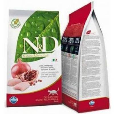 N+D 300g Cat KITTEN Chicken+Pomegranate Grain Free