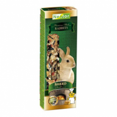 Nestor Premium Sticks tyčinky pro králíky 2ks pečené v chlebové peci