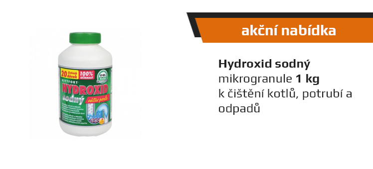 Hydroxid sodný-louh 1000g