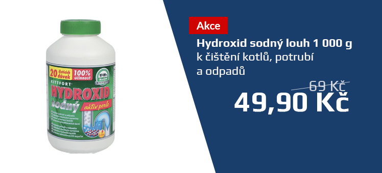 Hydroxid sodný-louh 1000g