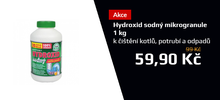 Hydroxid sodný-louh 1000g